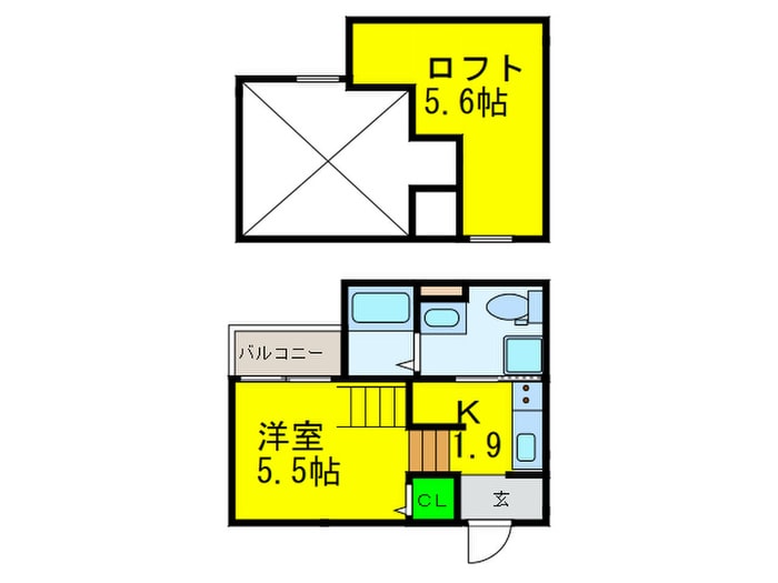 ApplauseⅡの物件間取画像