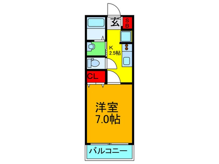 物件間取画像