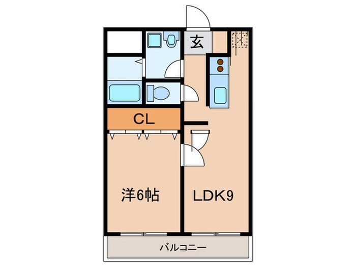 ラ・オルテンシアの物件間取画像