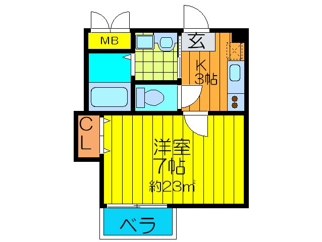 アム－ルヤマモトの物件間取画像