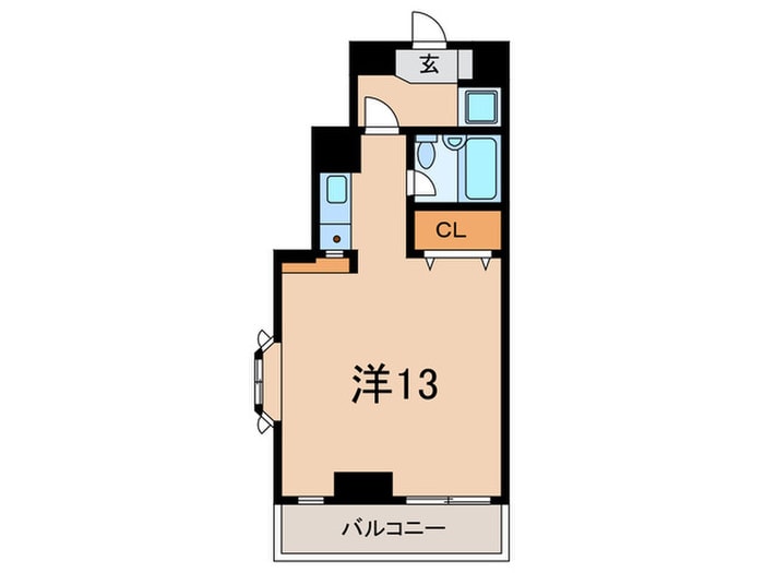 リベルテ岩屋の物件間取画像