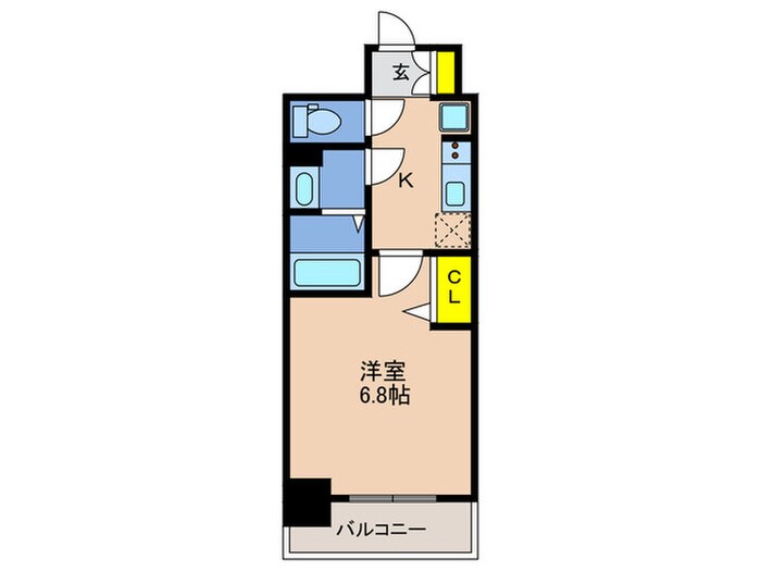 プレサンス神戸セレスティアの物件間取画像