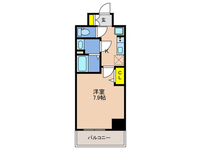 プレサンス神戸セレスティアの物件間取画像