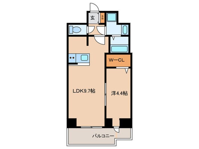 プレサンス神戸セレスティアの物件間取画像