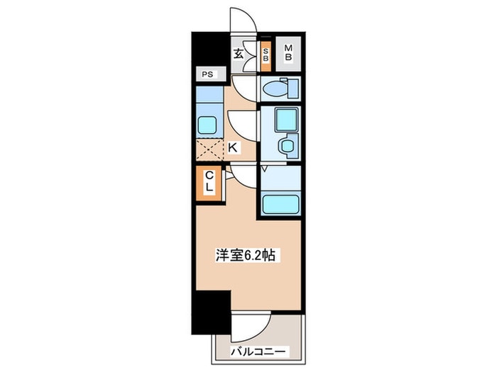 エスリード長居公園PARK　AVENUEの物件間取画像