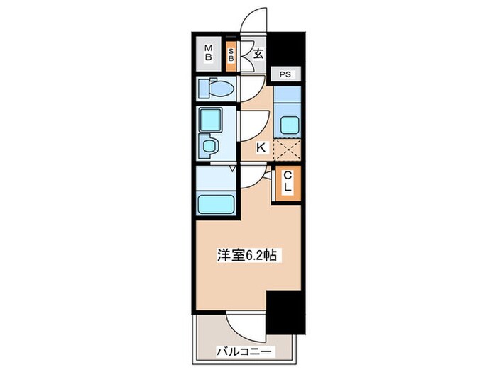 エスリード長居公園PARK　AVENUEの物件間取画像