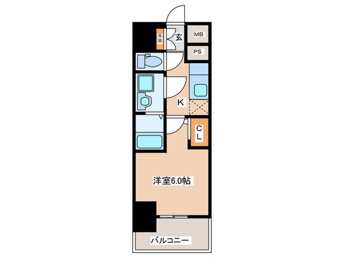 エスリード長居公園PARK　AVENUEの物件間取画像