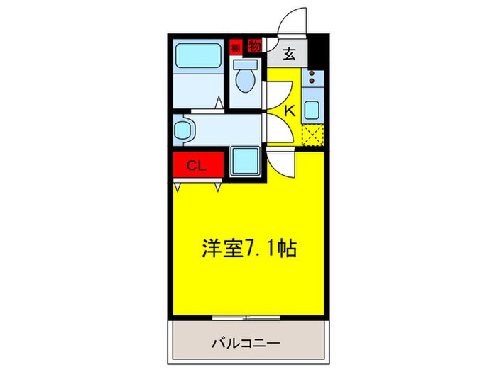 H－Maison加美正覚寺Ⅱの物件間取画像