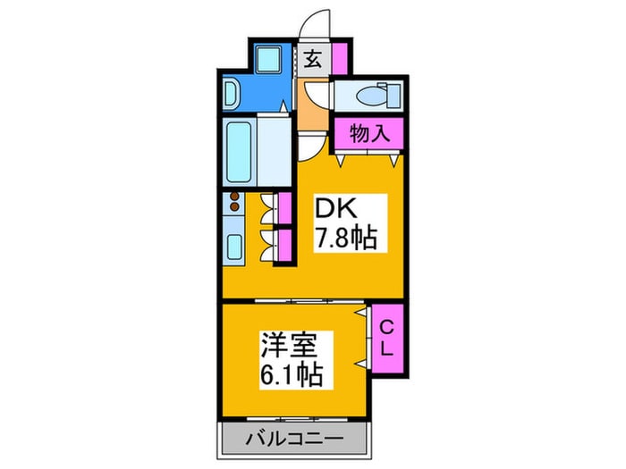 Ｖａｒｉｕｓ長居公園の物件間取画像