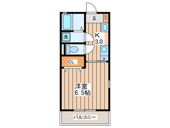 シャーメゾン香里の物件間取画像