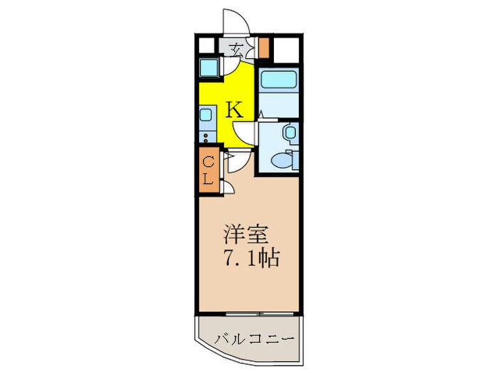 セレニテ新大阪calmeの物件間取画像