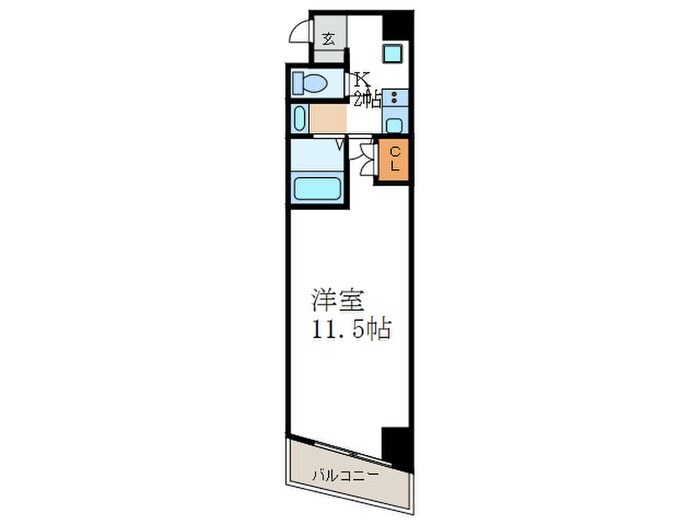 アネックス西院の物件間取画像