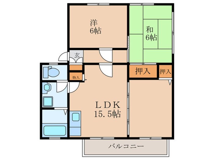 ミネアポリスの物件間取画像