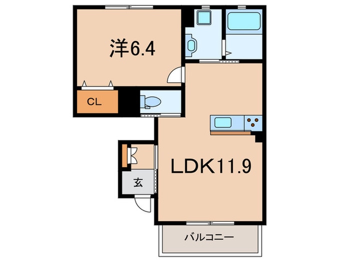 Ｌｉｅｎ　ｄｕ　Ｃｉｅｌの物件間取画像