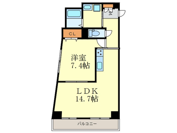 コモダ　カーサ　エンマの物件間取画像