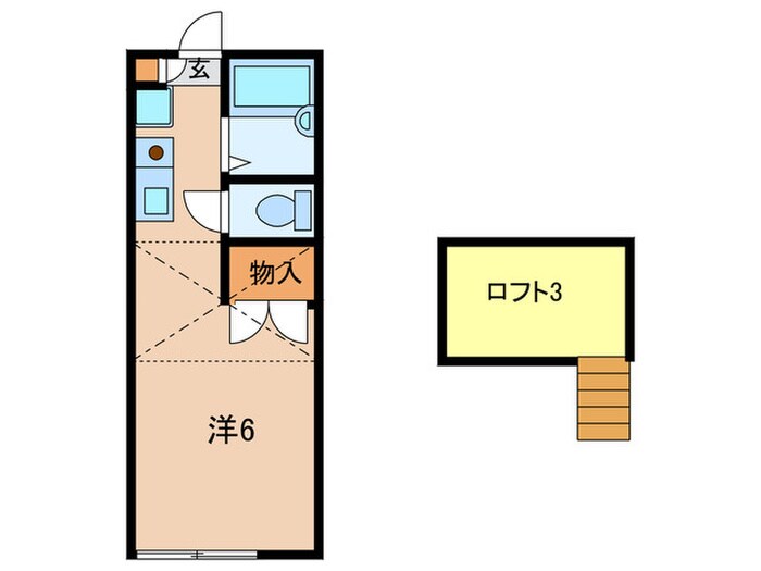 物件間取画像