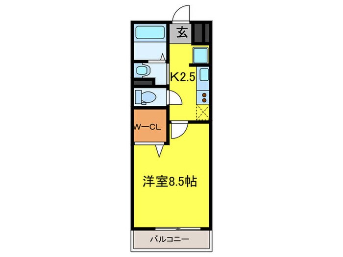 ソレイユ寿の物件間取画像