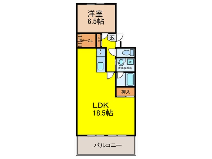 パピネスの物件間取画像