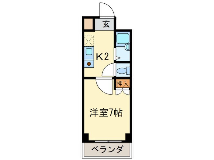 ラリティ田中の物件間取画像