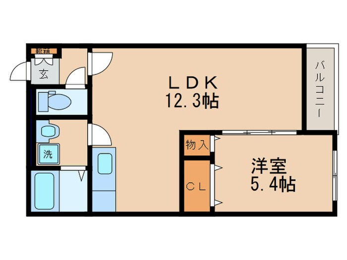 Ａｎｅｓｉｓ守山Ⅲの物件間取画像