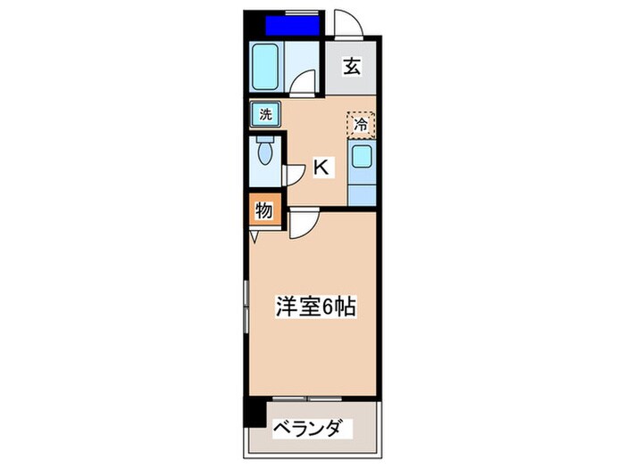 グリーンプラザ城東の物件間取画像