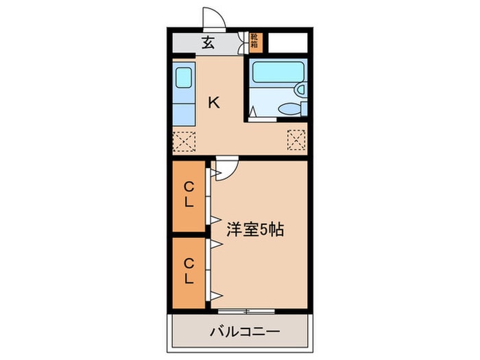 ヴィラージュ塚口の物件間取画像