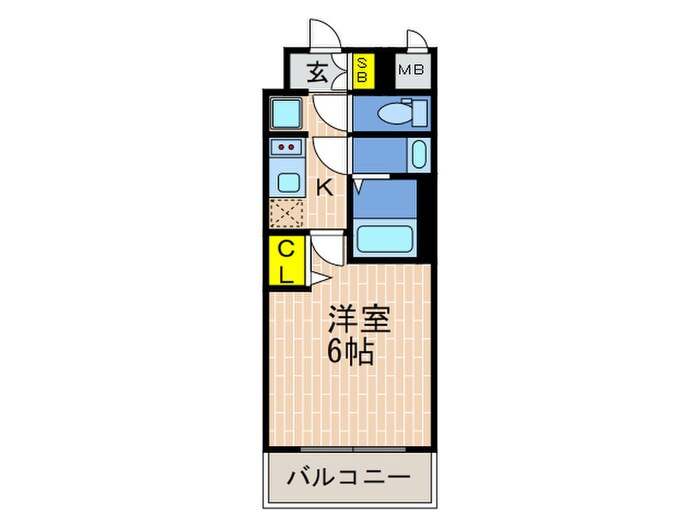 EC神戸グランスタイル(902)の物件間取画像