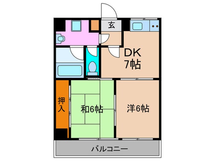 物件間取画像