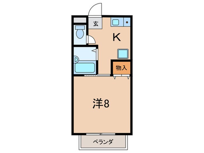 ブライストンハイツの物件間取画像