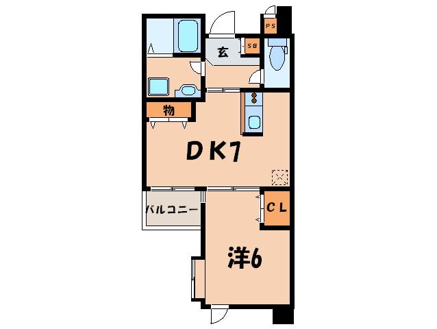 ＡＤＥＳＴ興戸の物件間取画像