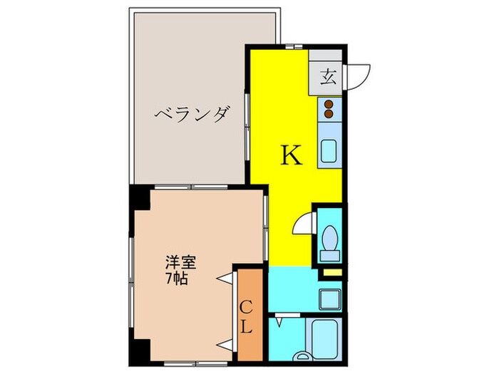 ファミ－ル　ヒルズの物件間取画像