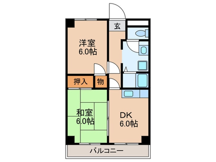 シャト－太田の物件間取画像