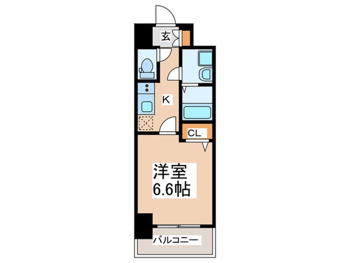 ﾍﾞｲｻｲﾄﾞﾊﾟｰｸOSAKAｻｳｽﾚｼﾞﾃﾞﾝｼｽの物件間取画像