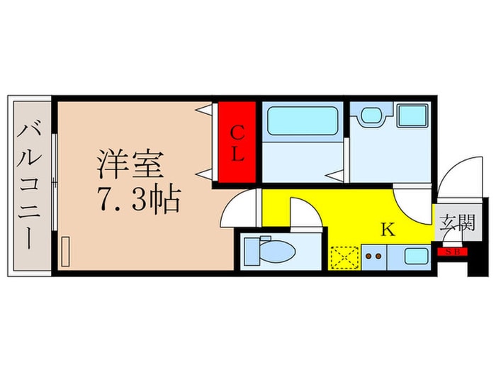 エステイトE池田2の物件間取画像