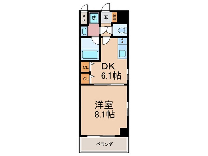 サムティ京都御池(705)の物件間取画像
