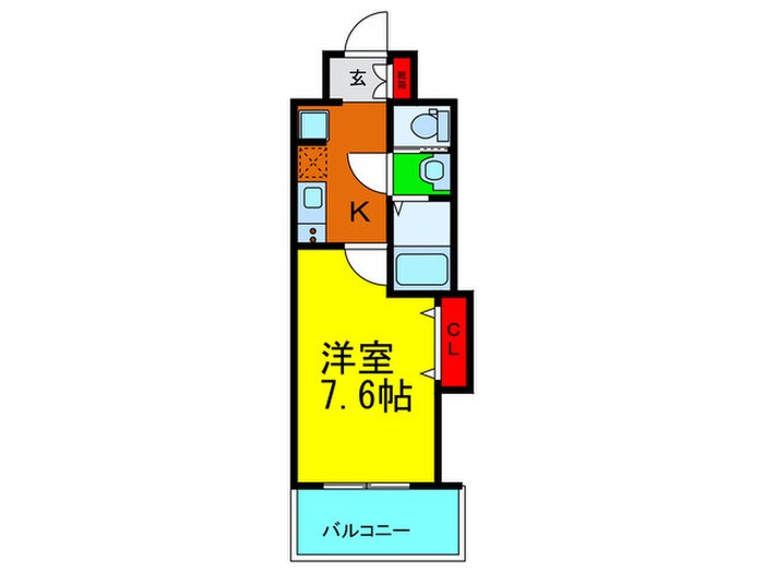 シェリロ香里園の物件間取画像