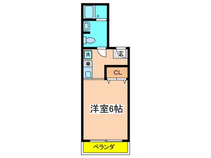 サウスビレッジの物件間取画像