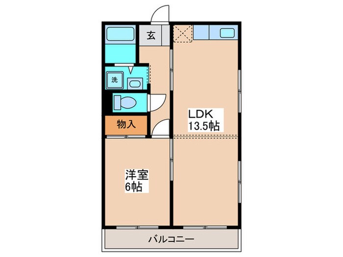 物件間取画像