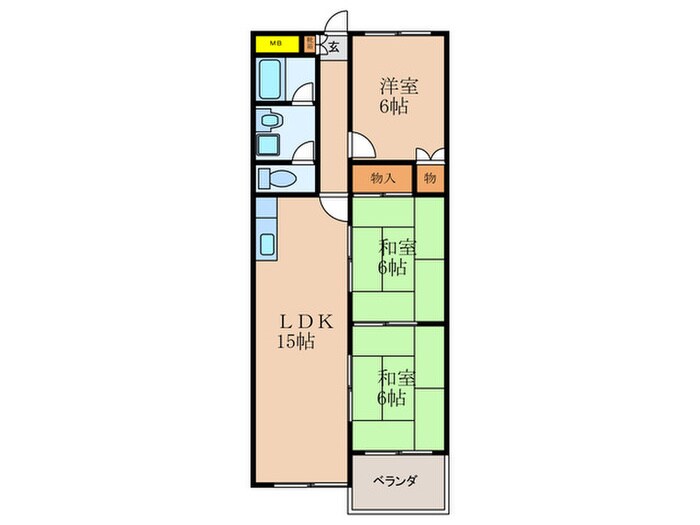 インペリアル京都の物件間取画像