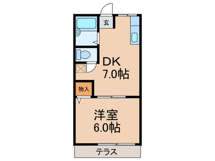 アンシャンテの物件間取画像