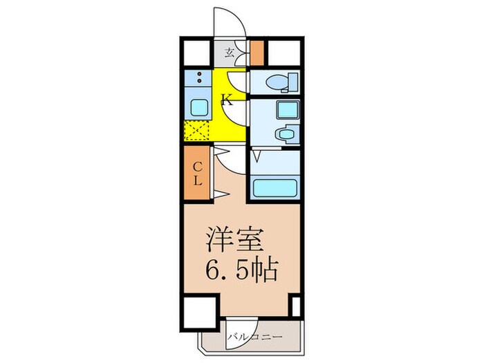 S-RESIDENCE新大阪Rishの物件間取画像