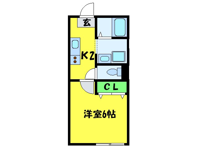 ルミエ－ル中向陽の物件間取画像