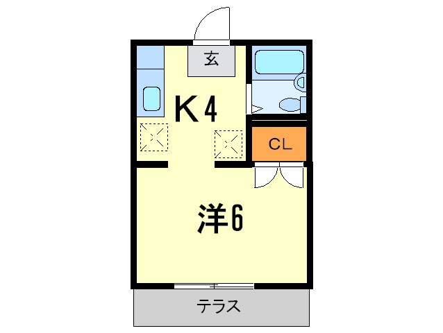 物件間取画像