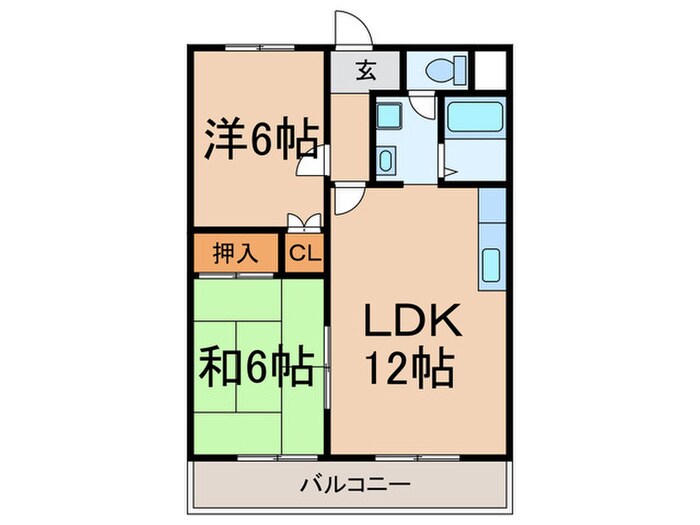 物件間取画像
