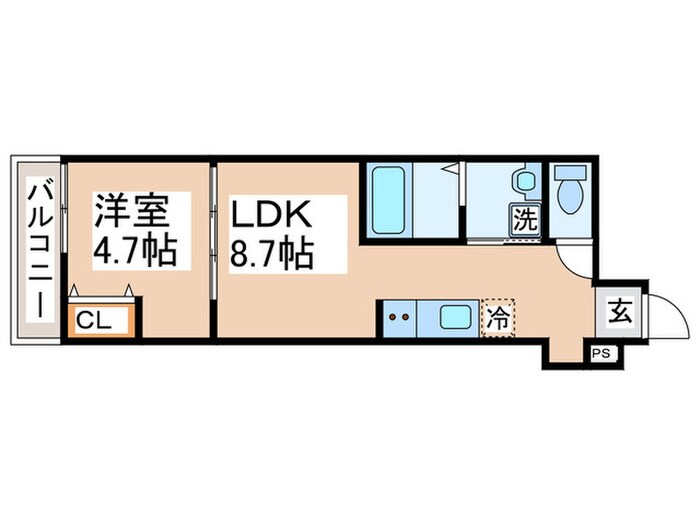 フジパレス御幣島の物件間取画像