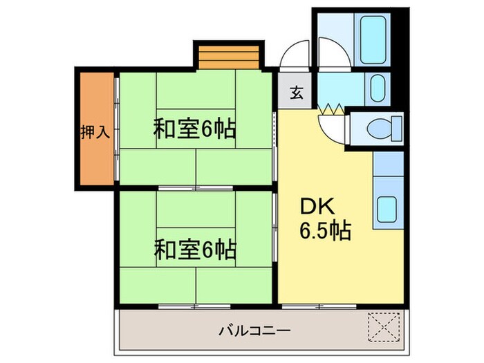 ベルオ－ク西明石の物件間取画像
