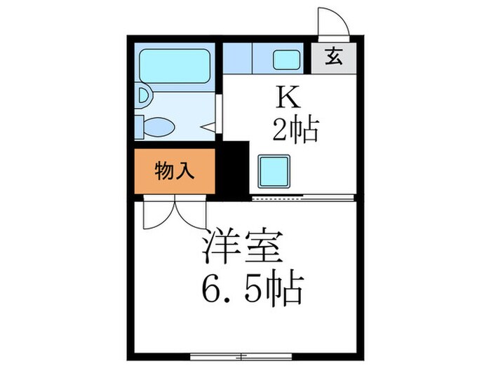 物件間取画像