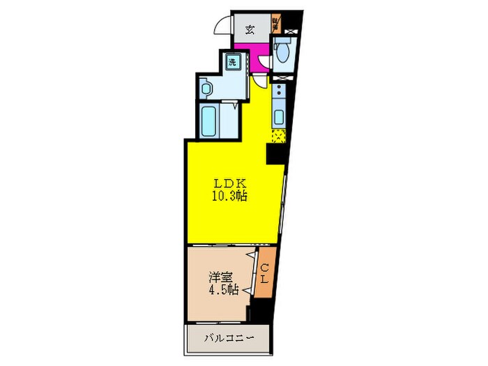 D-room小路東の物件間取画像