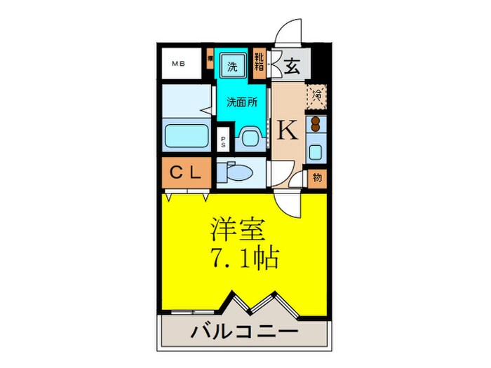 ア－バンウェル茨木の物件間取画像