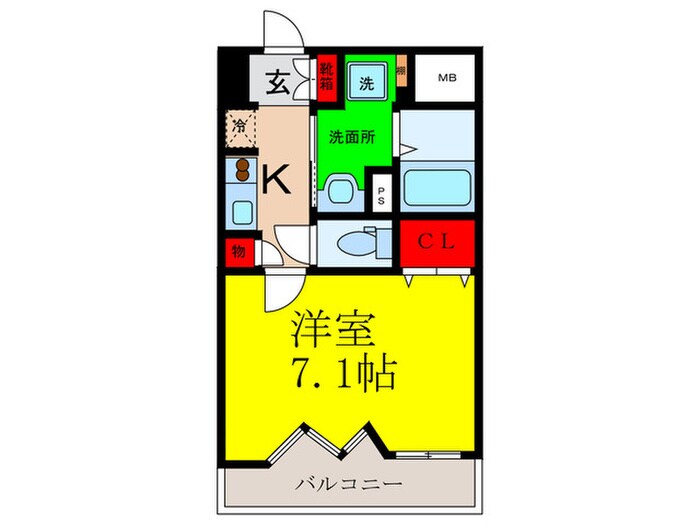 物件間取画像